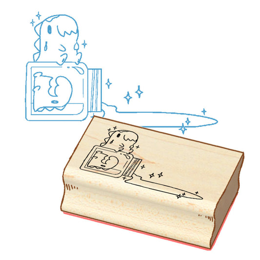 Troublemaker Wooden Stamp (PREORDER)