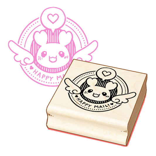 Happy Mail Wooden Stamp (PREORDER)
