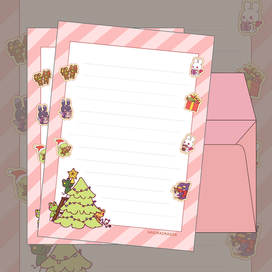 (Preorder) Christmas Party Letter Set