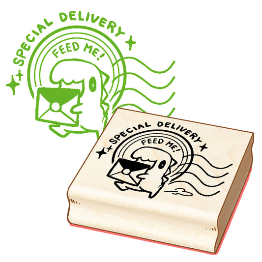 Special Delivery Wooden Stamp (PREORDER)