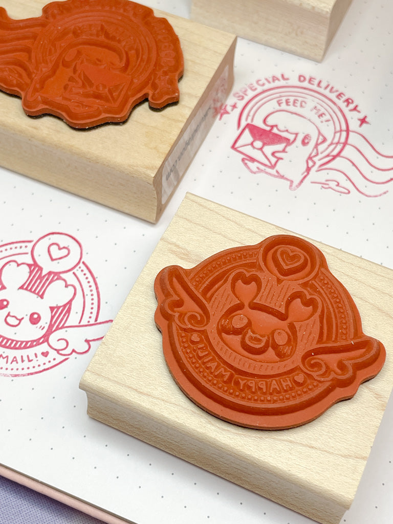 Penpal Love Wooden Stamp